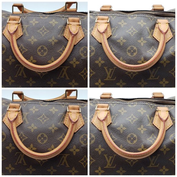 Louis Vuitton Speedy 35 Monogram Hand Bag - Picture 9 of 12